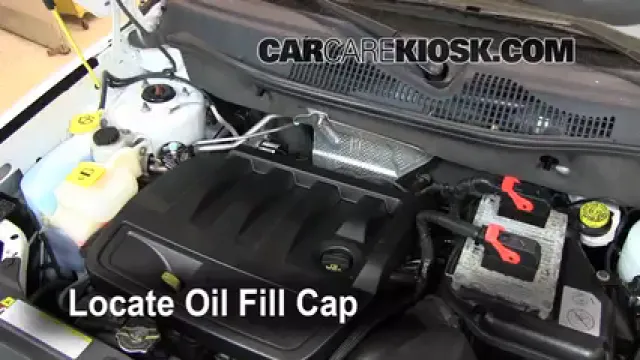 2011 Jeep Compass 2.4L 4 Cyl. Aceite Agregar aceite